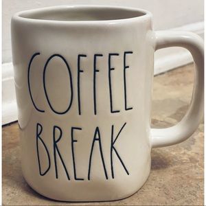 Rae Dunn COFFEE BREAK mug